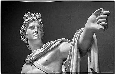 The myth of the muses and Apollo.