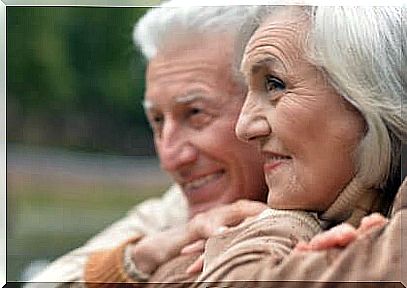 elderly couple